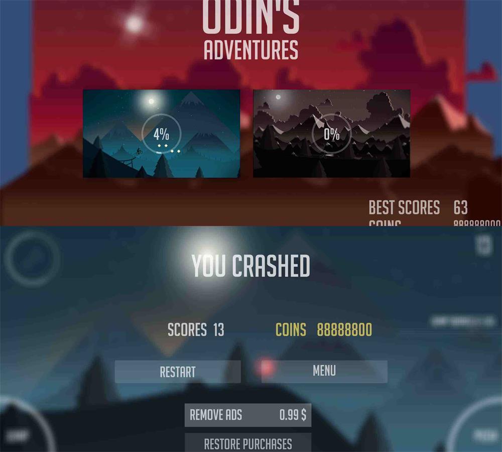 唯美酷跑游戏 奥丁的冒险