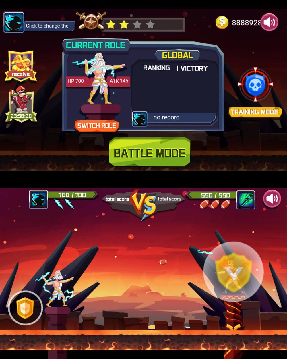 竞技休闲游戏 动漫对决