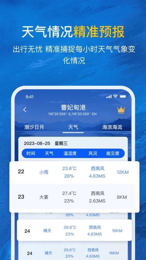 潮汐时间表app