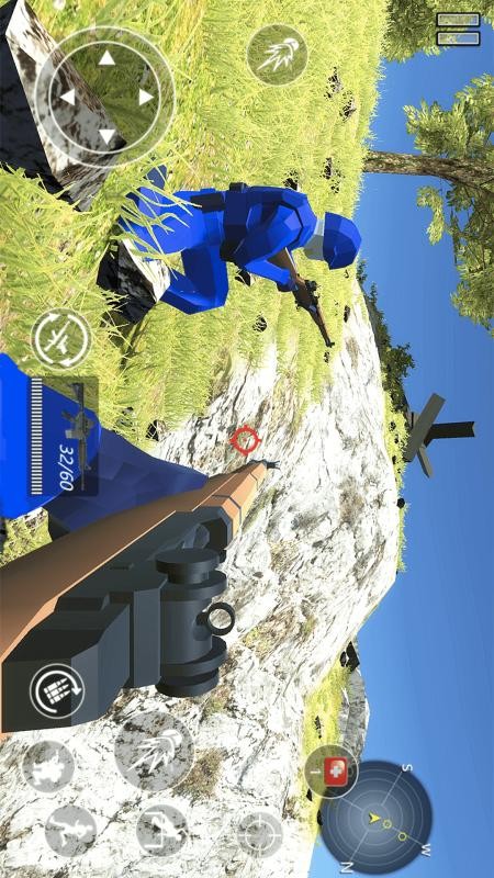 红蓝战争模拟游戏