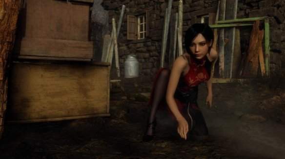 生化危机4重制版艾达王性感旗袍MOD