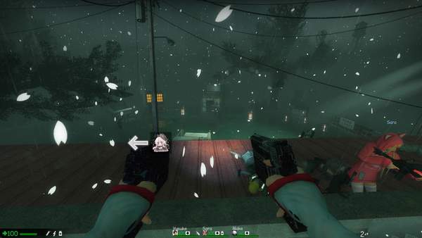 求生之路2白色樱花和雨MOD