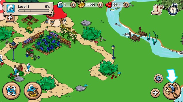 蓝精灵村庄安卓版