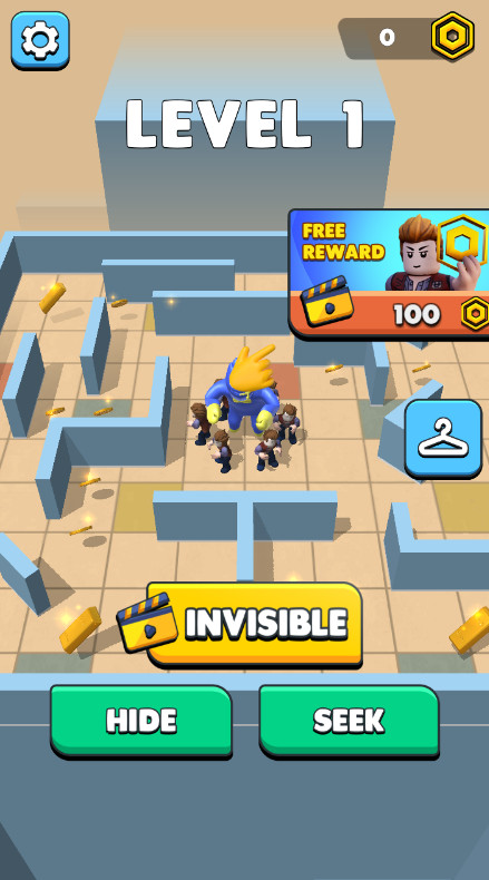 彩虹朋友捉迷藏